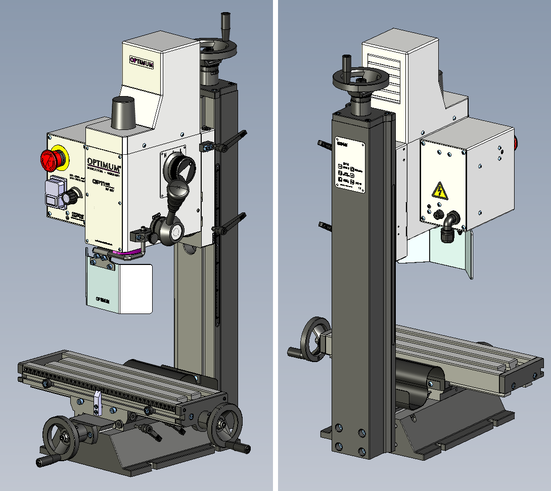 小型台式钻铣床